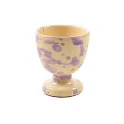 Puglia Handmade Tableware Brands^Puglia Lilac Splatter Egg Cup