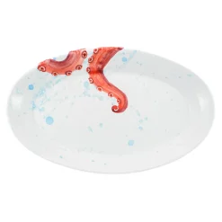 Puglia Handmade Tableware Brands|Table Setting^Puglia Octopus Serving Platter, 38cm