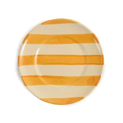 Puglia Handmade Plates|Crockery & Dinnerware^Puglia Yellow Stripe Side Plate, 19cm