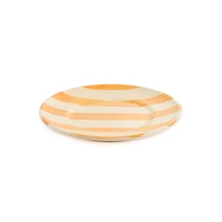 Puglia Handmade Plates|Crockery & Dinnerware^Puglia Yellow Stripe Side Plate, 19cm