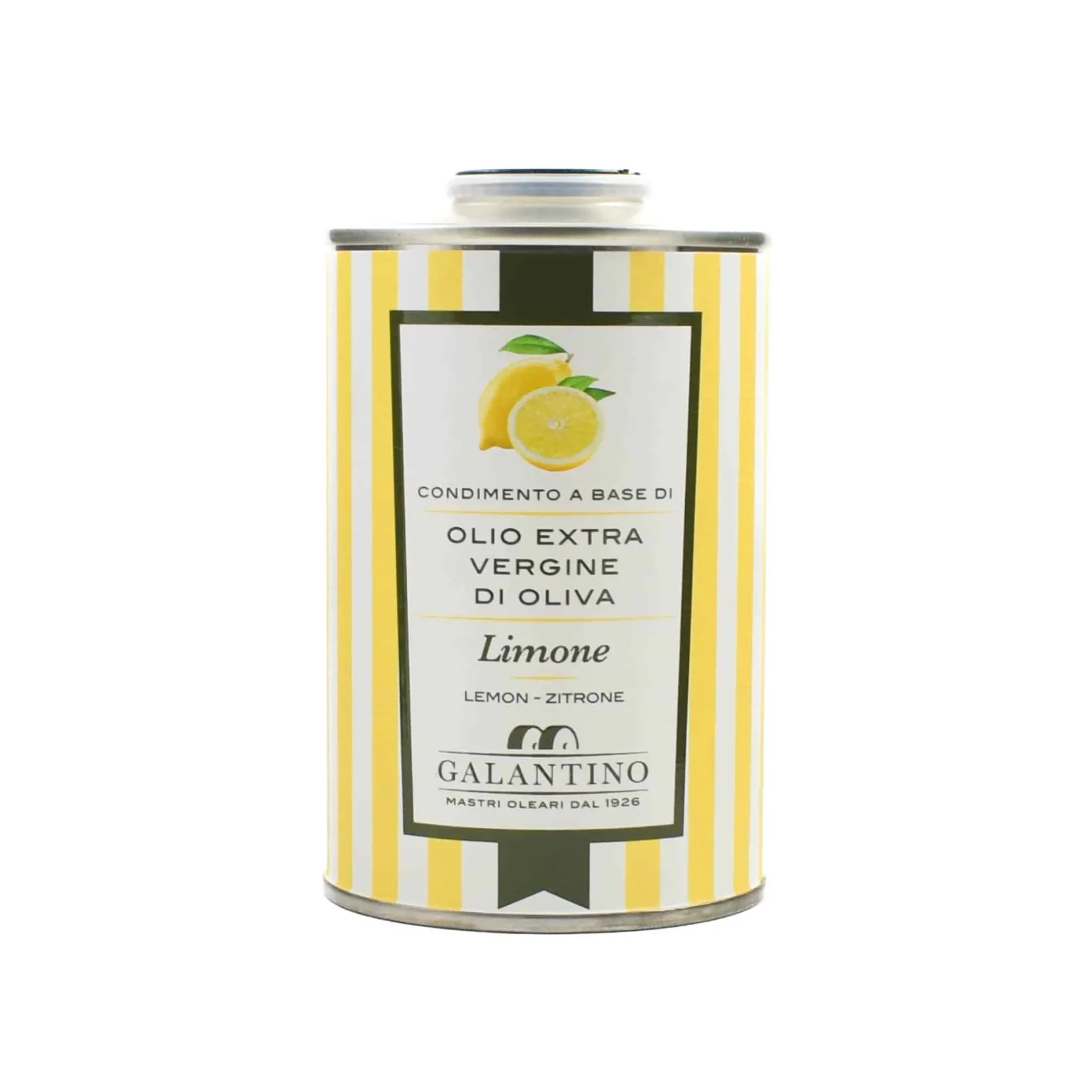 Galantino Italian Ingredients|Oil, Vinegar & Dressings^Puglian Lemon Extra Virgin Olive Oil In Tin, 250ml