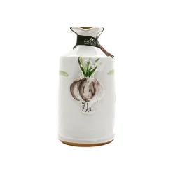 Galantino Ingredients Brands|Italian Ingredients^Puglian Olive Oil with Garlic in Terracotta Bottle, 250ml