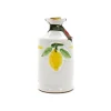 Galantino Italian Ingredients|Extra Virgin Olive Oil^Puglian Olive Oil with Lemon in Terracotta Bottle, 250ml
