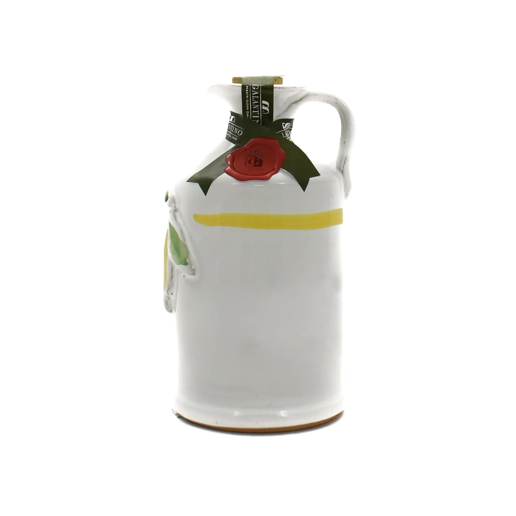 Galantino Italian Ingredients|Extra Virgin Olive Oil^Puglian Olive Oil with Lemon in Terracotta Bottle, 250ml