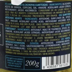 Garden Delights Ingredients Brands|Spanish Ingredients^Quartered Artichoke Hearts, 305g