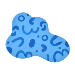 Que Rico Tableware Brands^Blue Abstract Sergio Tray, 25cm