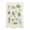 Quite Nice Clothing Kitchen Textiles & Clothing^Herbs Organic Cotton Tea Towel