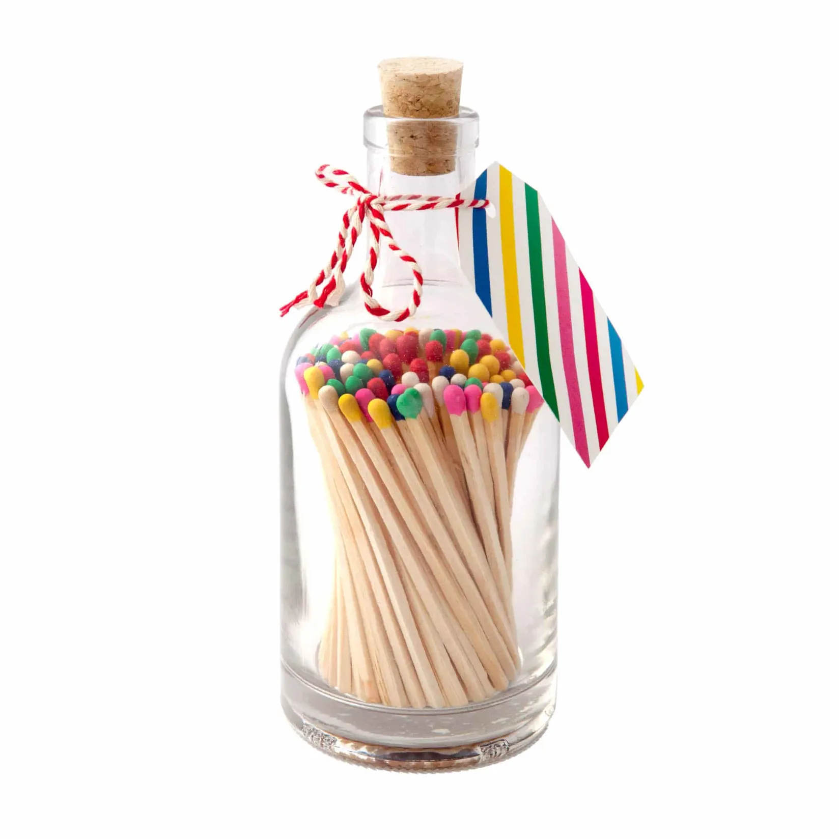 Archivist Tableware Brands^Rainbow Luxury Matches in Glass Bottle
