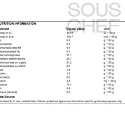 Ravifruit Ingredients Brands|Drinks^Morello Cherry Puree, 1 Litre