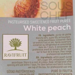 Ravifruit Ingredients Brands|Drinks^White Peach Puree, 1 Litre