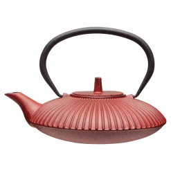 La Cafetiere Tableware Brands|Japanese Ingredients^Red Cast Iron Teapot, 600ml