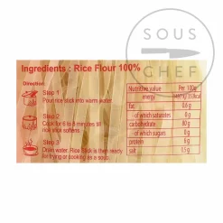 Red Drago Ingredients Brands|Southeast Asian Ingredients^n Rice Sticks, 5mm, 375g
