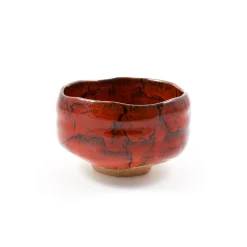 Kiji Stoneware & Ceramics Japanese Ingredients|Japanese Tableware^Red Fire Matcha Bowl, 11.7cm