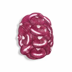 &Klevering Tableware Brands^Red Onion Ceramic Platter, 23.5cm