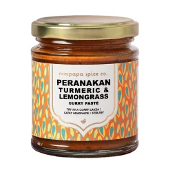 Rempapa Ingredients Brands|Southeast Asian Ingredients^Peranakan Turmeric & Lemongrass Spice Paste, 180g