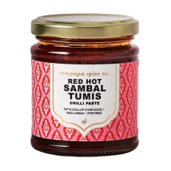 Rempapa Ingredients Brands|Southeast Asian Ingredients^Red Hot Sambal Tumis, 180g