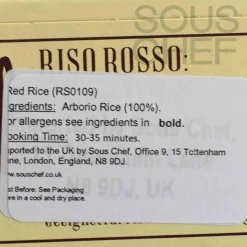 Riseria Campanini Ingredients Brands|Pasta, Rice & Beans^Red Rice, 500g