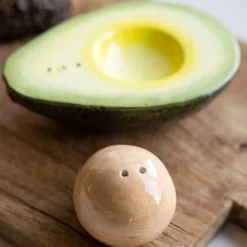 Rockett St George Kitchen Tools & Utensils^Avocado Salt & Pepper Shaker Set