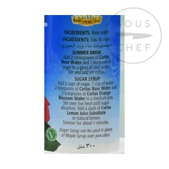 Cortas Ingredients Brands|Middle Eastern Ingredients^Rose Water, 300ml