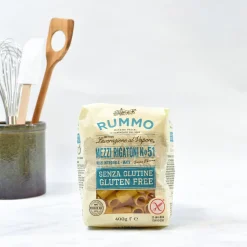 Rummo Italian Ingredients|Pasta, Rice & Beans^Gluten Free Mezzi Rigatoni, 400g