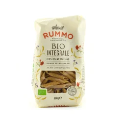 Rummo Italian Ingredients|Pasta, Rice & Beans^Wholemeal Organic Penne Rigate, 500g