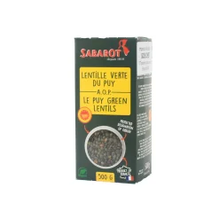 Sabarot French Ingredients|Pasta, Rice & Beans^AOP Green Puy Lentils, 500g