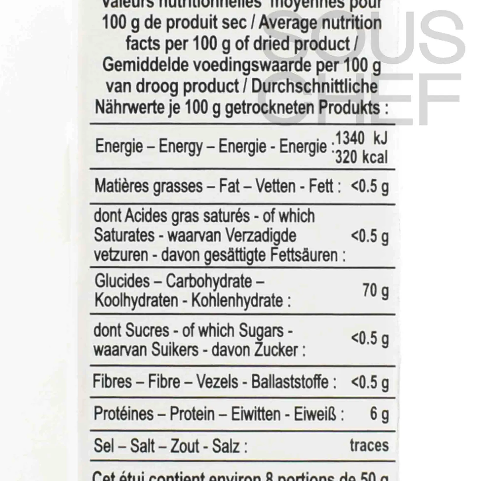 Sabarot Ingredients Brands|Pasta, Rice & Beans^Bamboo Rice, 400g