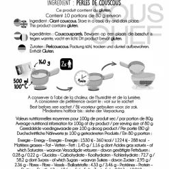 Sabarot Ingredients Brands|Pasta, Rice & Beans^Giant Couscous Pearls, 800g