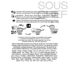 Sabarot Ingredients Brands|Pasta, Rice & Beans^Lentils Mix, 500g