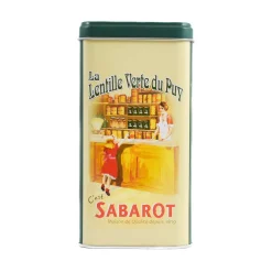 Sabarot French Ingredients|Pasta, Rice & Beans^PDO Puy Lentils in Metal Tin, 500g