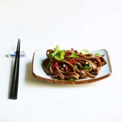 Kiji Stoneware & Ceramics Tableware Brands|Japanese Ingredients^Sakura Blossom Side Plate, 19cm x 13cm