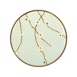 Kiji Stoneware & Ceramics Japanese Ingredients|Plates^Sakura Blossom Side Plate, 22.5cm