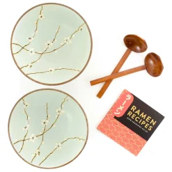 Sous Chef Kit Japanese Ingredients|Japanese Tableware^Sakura Ramen Bowl Set