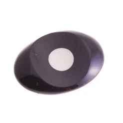 Sarah Petherick Cutlery|Tableware Brands^Black Horn Chopstick Rest with White Bone Dot, 4.5cm