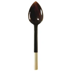 Sarah Petherick Tableware Brands|Serveware^Egg Spoon, Dark Horn