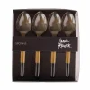 Sarah Petherick Serveware|Cutlery^Light Horn Egg Spoons, Set of 4