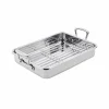 Scanpan Baking Supplies & Equipment^Impact Stainless Steel Roasting Pan with Rack, 43x28cm