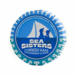 Sea Sisters Tinned Fish & Seafood|Ingredients Brands^Tinned Cornish Hake With Rosemary & Capers, 110g