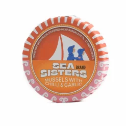 Sea Sisters Ingredients Brands|Tinned Fish & Seafood^Tinned Mussels With Chilli & Garlic Oil 110g