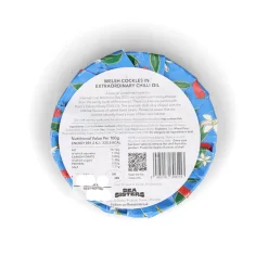 Sea Sisters Tinned Fish & Seafood|Ingredients Brands^x Poon's Limited Edition Welsh Cockles in Chilli Oil, 115g