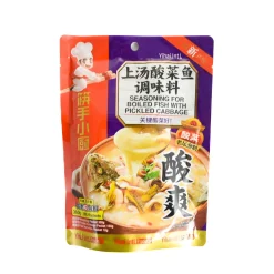 HaiDiLao Ingredients Brands|Chinese Ingredients^Seasoning for Boiled Fish with Pickled Cabbage, 360g