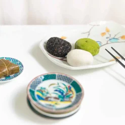 Seikou Japanese Ingredients|Table Setting^Porcelain Birds on Branch Rectangular Platter, 32cm
