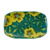 Seikou Tableware Brands|Japanese Ingredients^Porcelain Gold Floral Rectangular Platter, 32cm