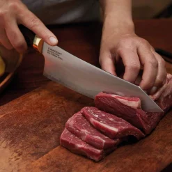 Suncraft Japanese Ingredients|Kitchen Knives^Seki 3 Layer Santoku Knife, 17.5cm