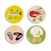 &Klevering Plates|Crockery & Dinnerware^Set of 4 Assorted Seafood Side Plates, 16cm