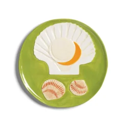 &Klevering Plates|Crockery & Dinnerware^Set of 4 Assorted Seafood Side Plates, 16cm