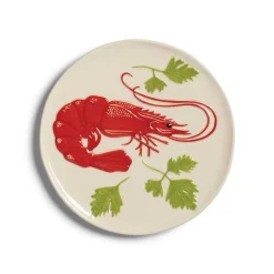 &Klevering Plates|Crockery & Dinnerware^Set of 4 Assorted Seafood Side Plates, 16cm
