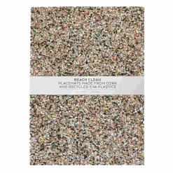 Liga Tableware Brands^Set of 4 Beach Clean Recycled Cork Rectangle Placemats, 35cm