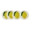 My Gifts Trade Tableware Brands^Set of 4 Beaded Lemon Coasters
