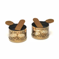 Cookut Pots & Pans^Set of 2 Raclettes, Gold